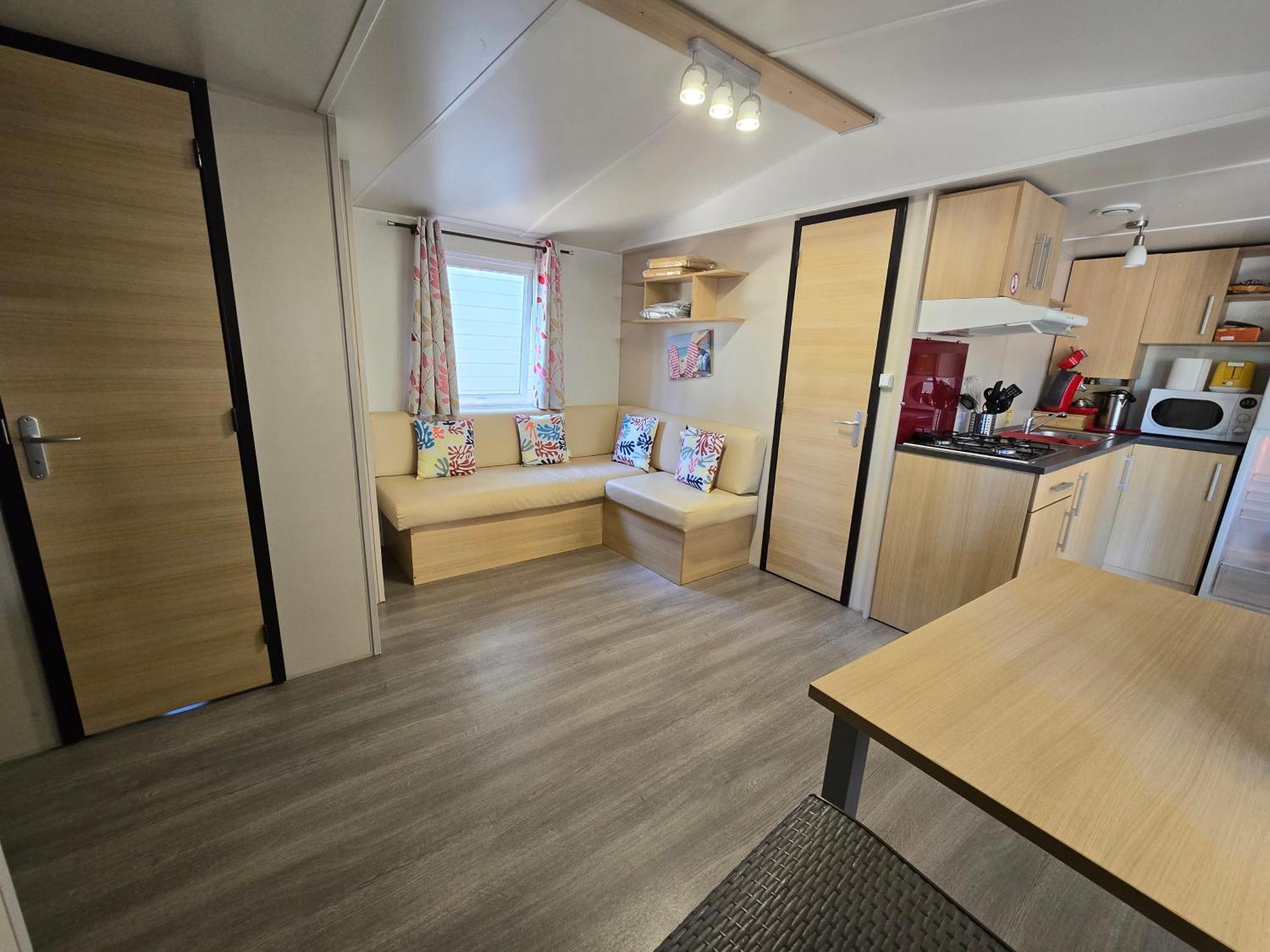 Mobilhome Lodge 3 Chambres, 500M Plage, Camp 5 Etoiles Вондр Екстериор снимка